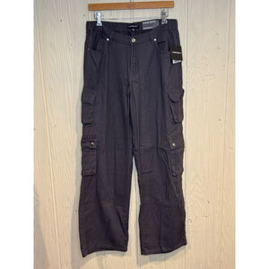 Harper & Ivy Cargo Pants Size L Gray